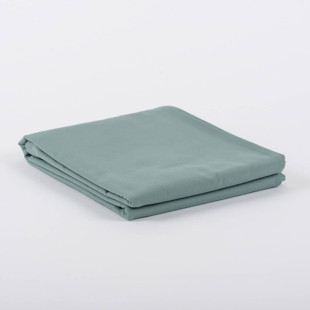 Perkal Betttuch Aloe Mintgrün Baumwolle VON SCHÜTZ