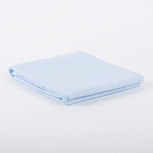 Perkal Betttuch Azur Hellblau Baumwolle VON SCHÜTZ