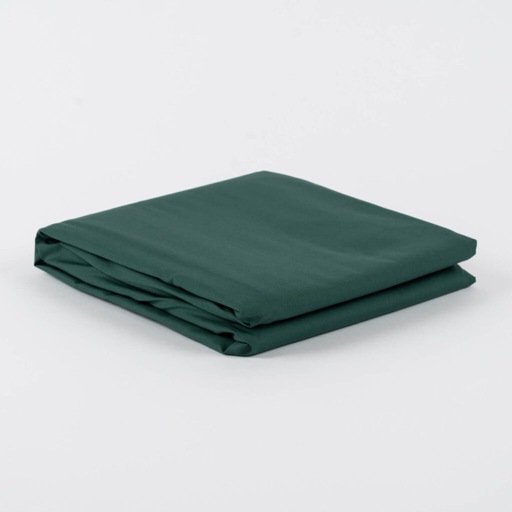 Perkal Betttuch Wald Dunkelgrün Baumwolle VON SCHÜTZ