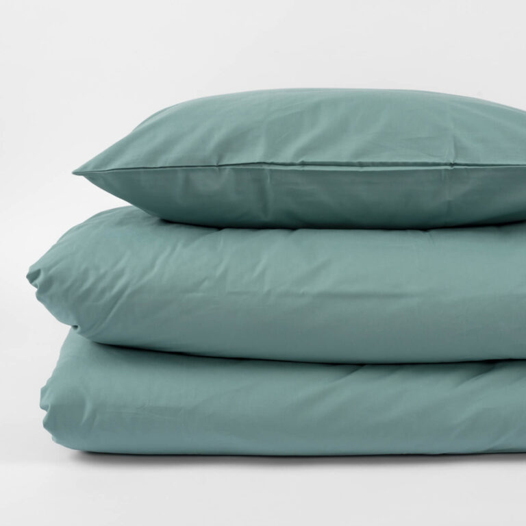 Percale Bedding Aloe Mint Green Cotton VON SCHÜTZ