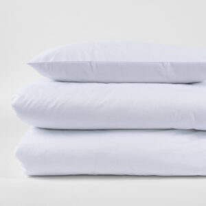 Pościel perkalowa Pure z białej bawełny VON SCHÜTZ