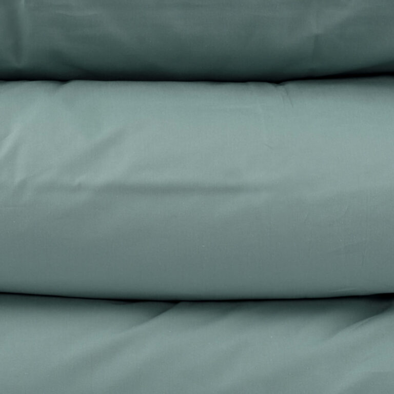 Percale Fitted Sheet Aloe Mint Green Cotton VON SCHÜTZ