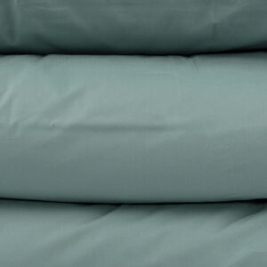 Miętowozielone (aloesowe) prześcieradło perkalowe z gumką z bawełny VON SCHÜTZ