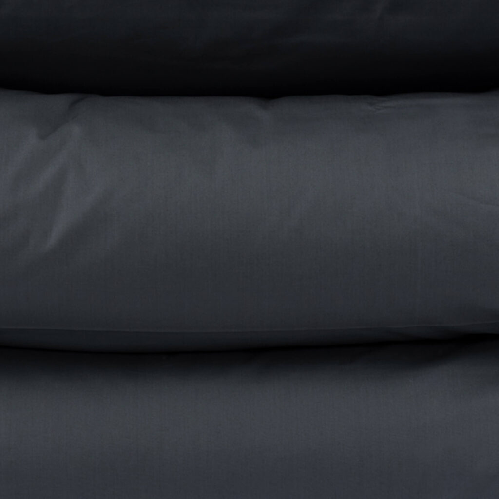 Perkal Spannbettlaken Graphit Dunkelgrau Baumwolle VON SCHÜTZ