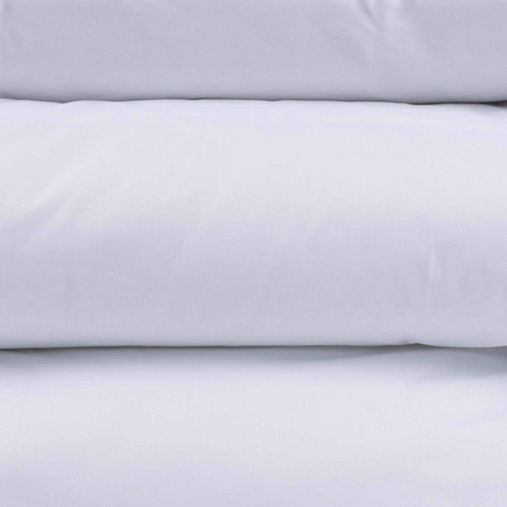 Perkal Spannbettlaken Weiß Pure Baumwolle VON SCHÜTZ
