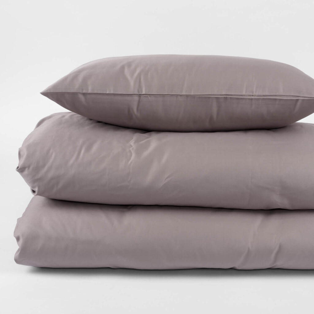 Mako Satin Bettwäsche taupe VON SCHÜTZ