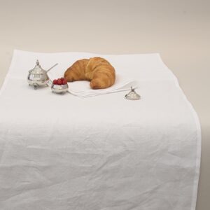 Leinen Tischläufer Stoffservietten 7 Stk. Set VON SCHÜTZ